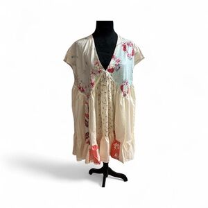 Floral Patchwork Dress